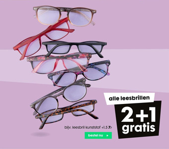 HEMA Alle leesbrillen aanbieding