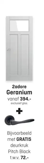 Hubo 2adore Geranium aanbieding