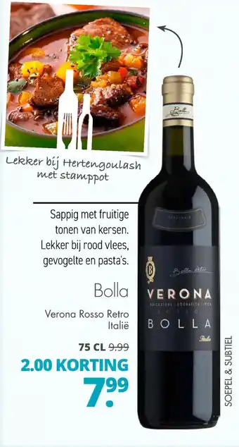 Mitra Bolla Verona Rosso Retro Italië aanbieding