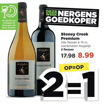 PLUS Stoney Creek Premium aanbieding