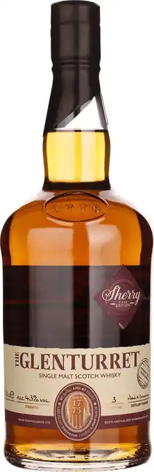 Drankdozijn Glenturret Sherry Cask Edition 70CL aanbieding