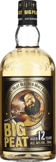 Drankdozijn Douglas Laing's Big Peat 12 years 70CL aanbieding