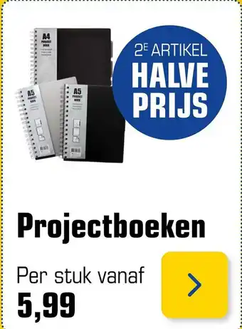 Primera Projectboeken aanbieding