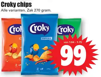 Dirk Croky chips aanbieding