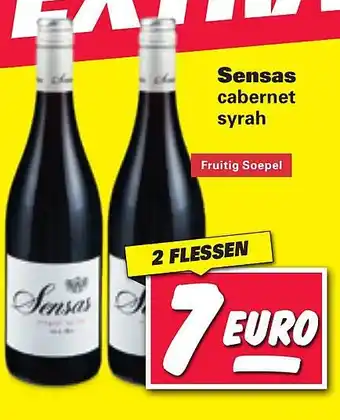 Nettorama Sensas cabernet syrah aanbieding