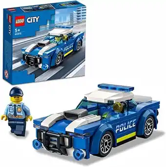 Amazon LEGO 60312 City Politiewagen, Politie Speelgoed vanaf 5 Jaar met Minifiguur van Politie... aanbieding