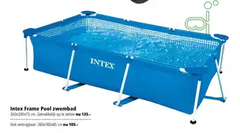 Welkoop Intex Frame Pool zwembad aanbieding