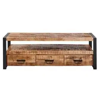 Leen Bakker TV meubel Scott - metaal/hout - 50x150x45 cm aanbieding