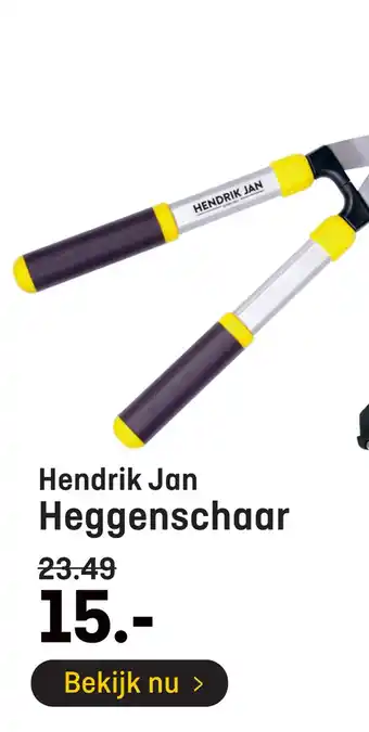 Hubo Hendrik jan heggenschaar aanbieding