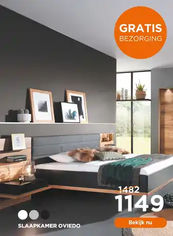 TotaalBED Slaapkamer oviedo aanbieding