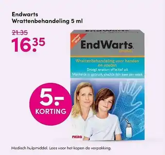 DA Endwarts wrattenbehandeling 5 ml aanbieding