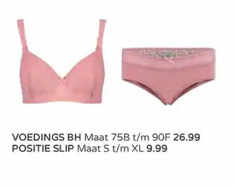 Prenatal Voedings bh of positie slip aanbieding