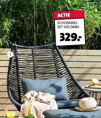 Intratuin Schommelset helsinki. 2-delig aanbieding