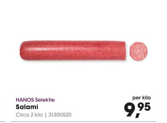 HANOS Salami aanbieding