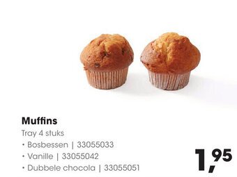 HANOS Muffins aanbieding