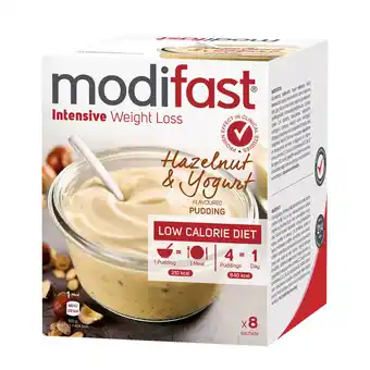 Wehkamp Modifast Pudding Yoghurt Hazelnoot aanbieding