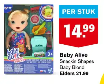 Hoogvliet Baby alive aanbieding