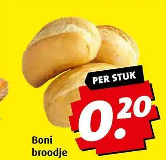 Boni Boni broodjes aanbieding