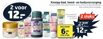 Trekpleister Kneipp bad, hand- en bodyverzorging 2x100 ml aanbieding