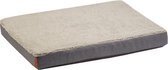 Bol.com Beeztees memory foam Zira - Hondenkussen - Grijs - 75x50x9cm aanbieding