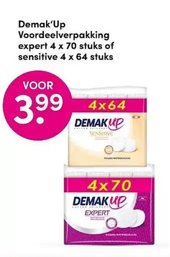 DA Demak'up voordeelverpakking expert of  sensitive aanbieding