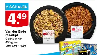 Hoogvliet Van der ende maaltijd 450 gram aanbieding