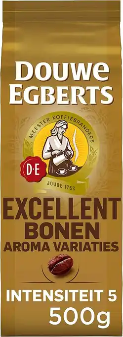 Amazon Douwe Egberts Koffiebonen Aroma Variaties Excellent (2 kg, Intensiteit 05/09, 100% Arab... aanbieding