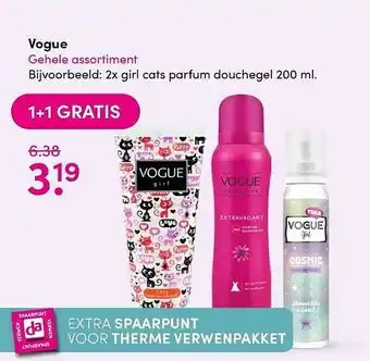 DA Vogue 200 ml aanbieding