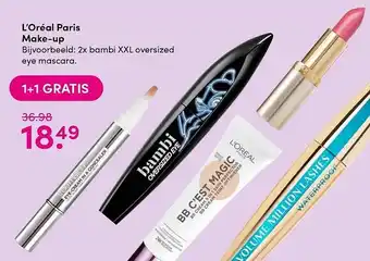 DA L'Oréal paris make-up aanbieding