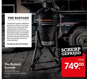 Sligro The bastard kamado aanbieding