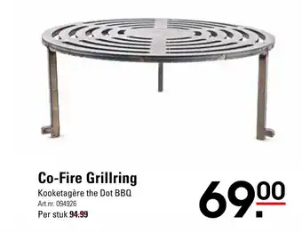 Sligro Co-fire grillring aanbieding