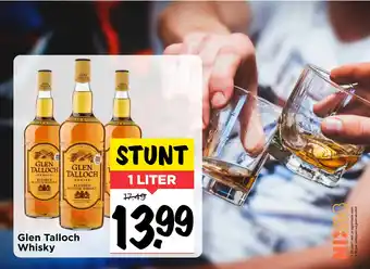 Vomar Voordeelmarkt Glen Talloch Whisky aanbieding