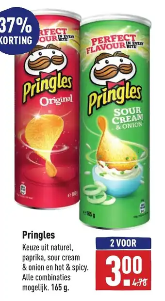 ALDI Pringles 165g aanbieding