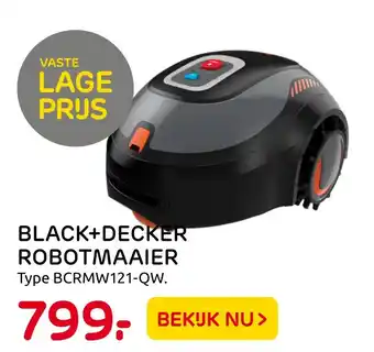 Praxis Black+decker robotmaaier aanbieding