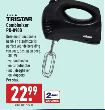 ALDI Tristar Combimixer PD-8900 300W aanbieding