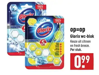 ALDI Glorix wc-blok aanbieding