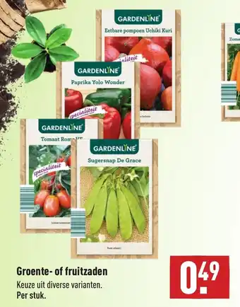 ALDI Groente- of fruitzaden aanbieding