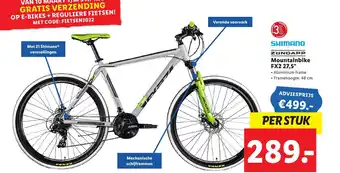 Lidl Shimano Zundapp Mountainbike FX2 27.5" aanbieding