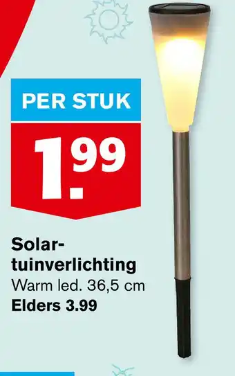 Hoogvliet Solar- tuinverlichting aanbieding