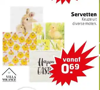 Trekpleister Servetten aanbieding