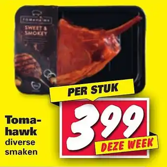 Nettorama Tomahawk aanbieding