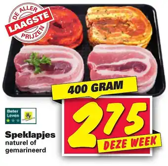 Nettorama Speklapjes 400 gram aanbieding