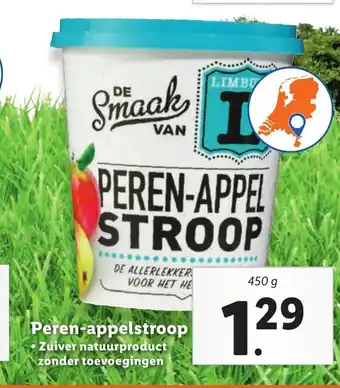 Lidl Peren-appelstroop 450 g aanbieding