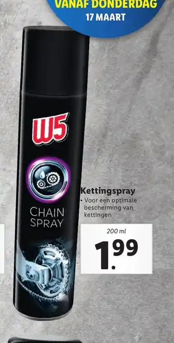 Lidl Kettingspray 200 ml aanbieding