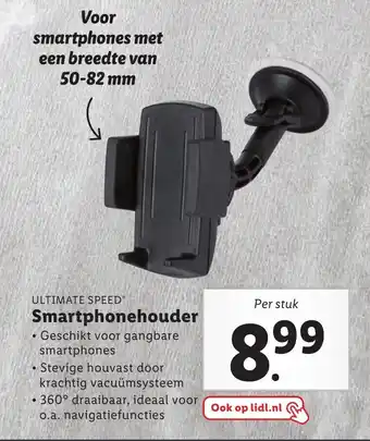 Lidl Ultimate Speed Smartphonehouder per stuk aanbieding