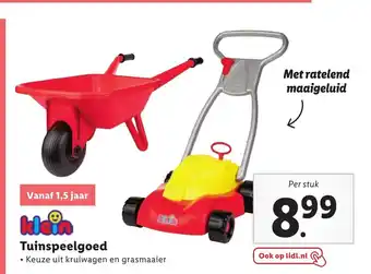 Lidl Tuinspeelgoed per stuk aanbieding