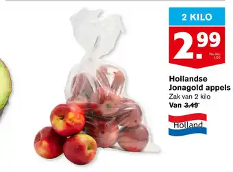 Hoogvliet Hollandse Jonagold appels aanbieding