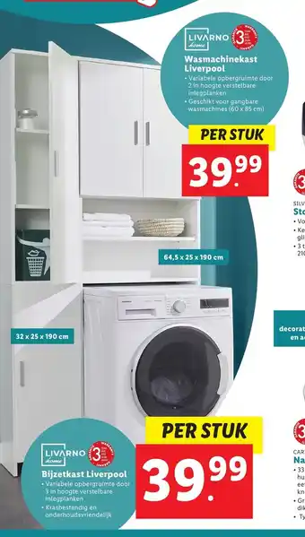 Lidl Bijzetkast Liverpool per stuk aanbieding