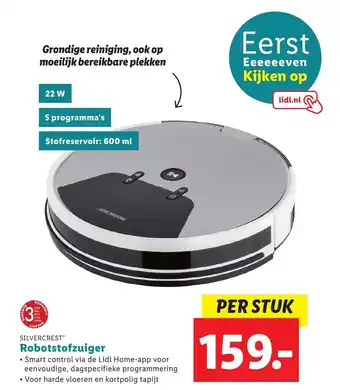 Lidl Robotstofzuiger per stuk aanbieding