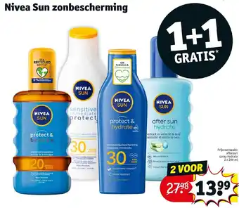 Kruidvat Nivea sun zonbescherming aanbieding